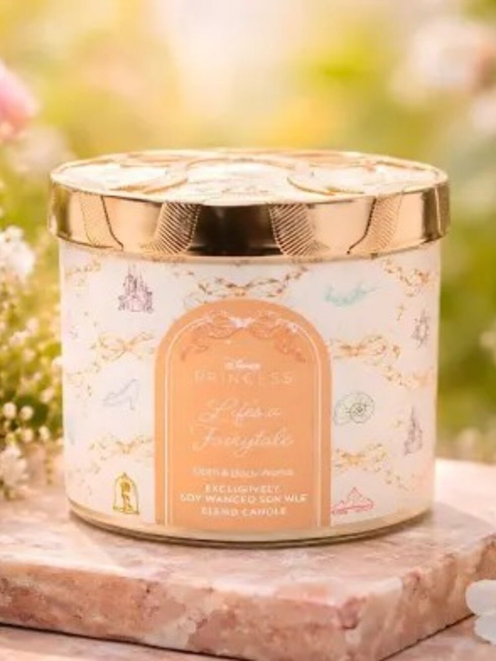 Bath and Body Works-Disney 3-Wick Candle-NIB